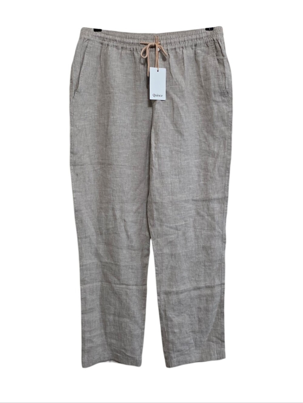 Quince European Linen Pants in Flax Size Medium NWT